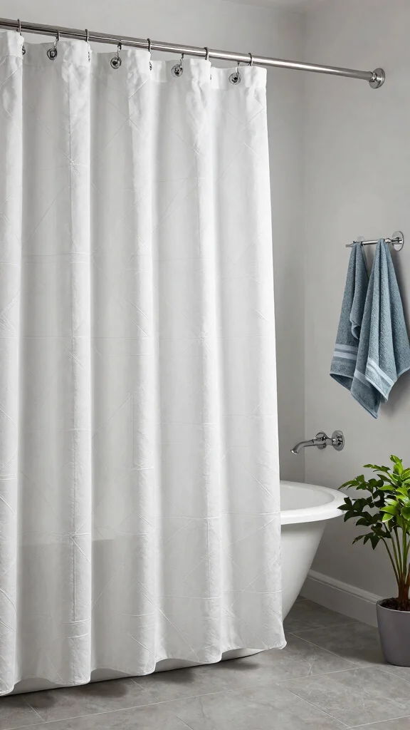13 Budget Bathroom Decor Ideas That Look Expensive - 1. Stylish Shower Curtains 1