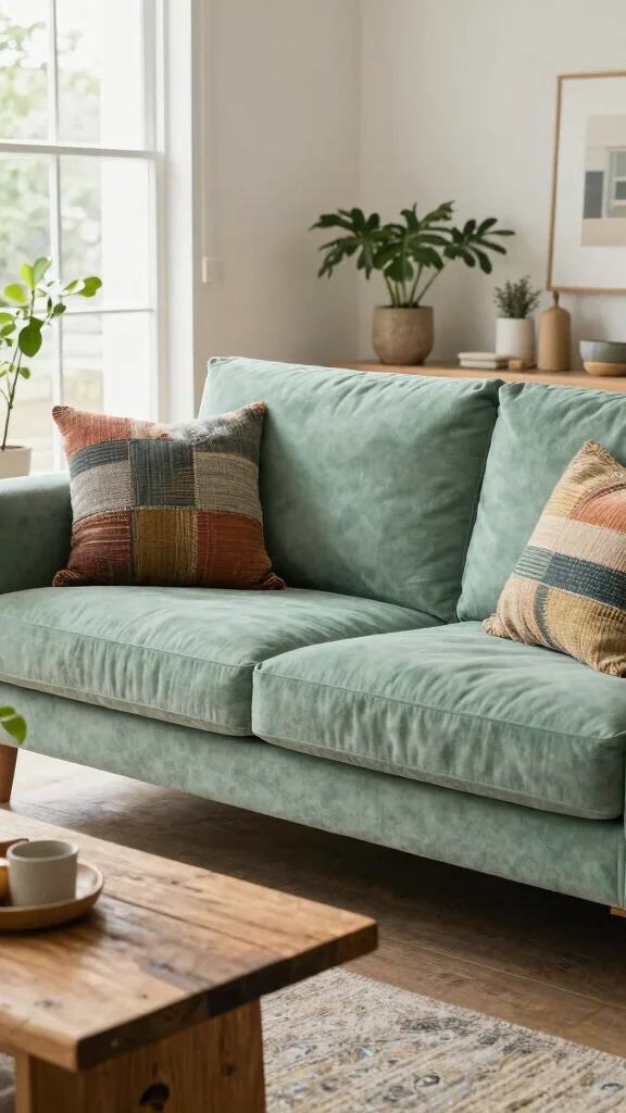 13 Living Room Furniture Ideas for a Stylish Functional Space - 1. Eco-Friendly Sofas 1
