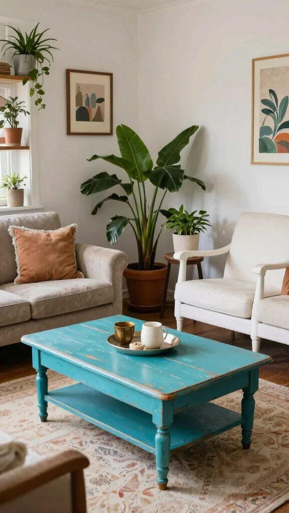 13 Living Room Furniture Ideas for a Stylish Functional Space - 9. Upcycled Furniture 1