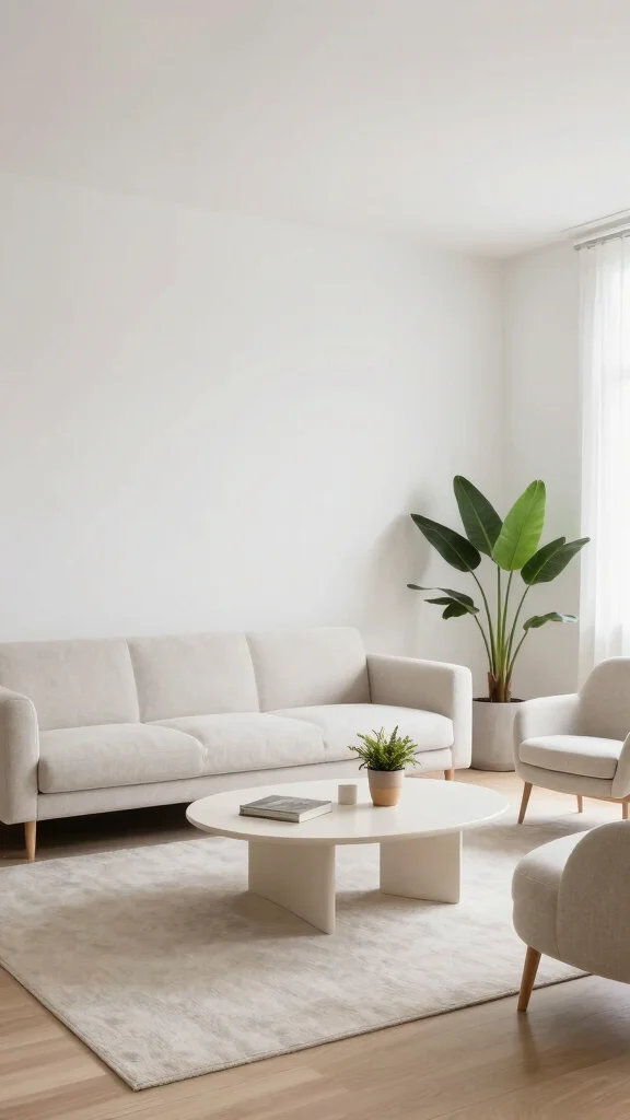 13 Living Room Furniture Layout Ideas for Every Room Shape and Size - 8. The Minimalist Approach: Less is More 1