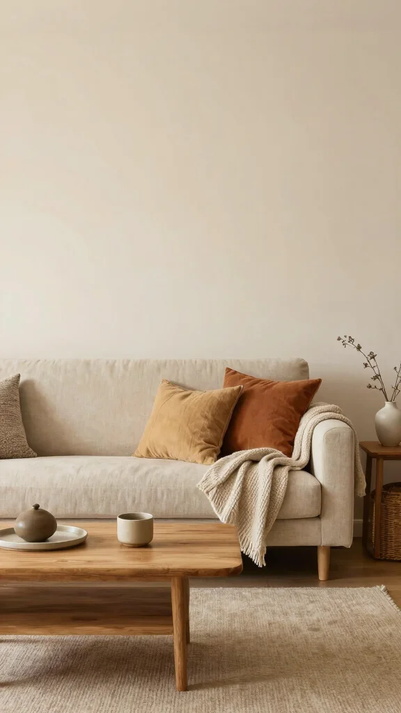 13 Living Room Paint Color Ideas for a Fresh Cohesive Space - 8. Soft Cream 1