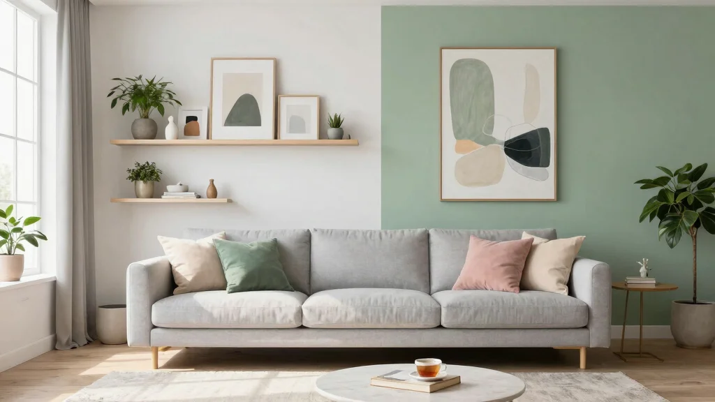13 Living Room Wall Decor Ideas for Art Shelves and Statement Walls