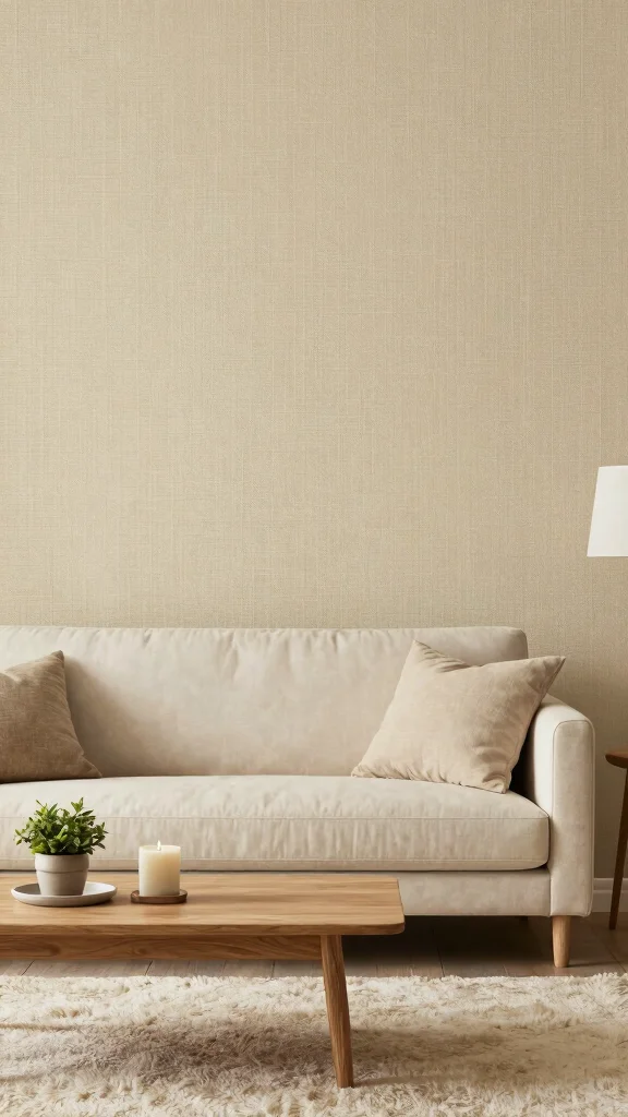 13 Living Room Wallpaper Ideas for Every Style From Bold to Subtle - 4. Textured and Tactile 1