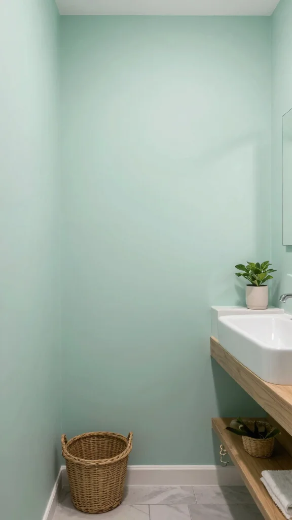 13 Small Bathroom Decor Ideas to Maximize Style in a Tight Space - 11. Eco-Friendly Paints: Sustainable Choices 1