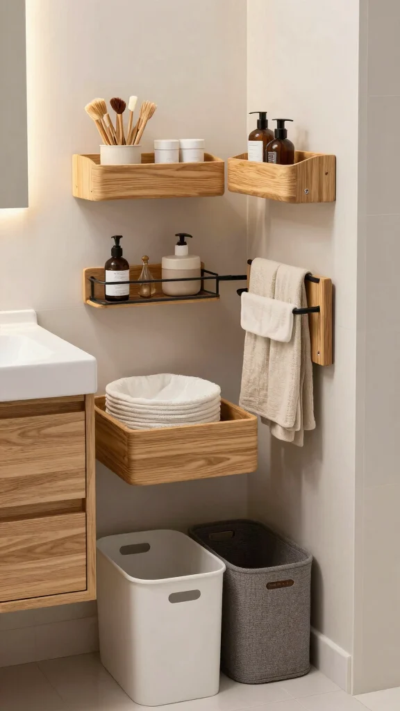 14 Bathroom Decor Ideas for Every Style, Budget, and Space - 13. Smart Storage Solutions 1