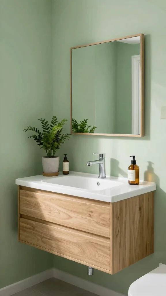 14 Bathroom Decor Ideas for Every Style, Budget, and Space - 14. Nature-Inspired Colors 1