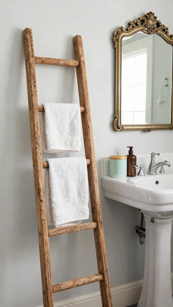 14 Bathroom Decor Ideas for Every Style, Budget, and Space - 7. Vintage Finds 1