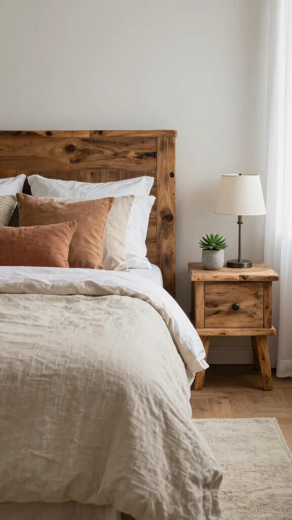 14 Bedroom Decor Ideas for Every Style, Budget, and Room Size - 1. Sustainable Chic: Reclaimed Wood Accents 1