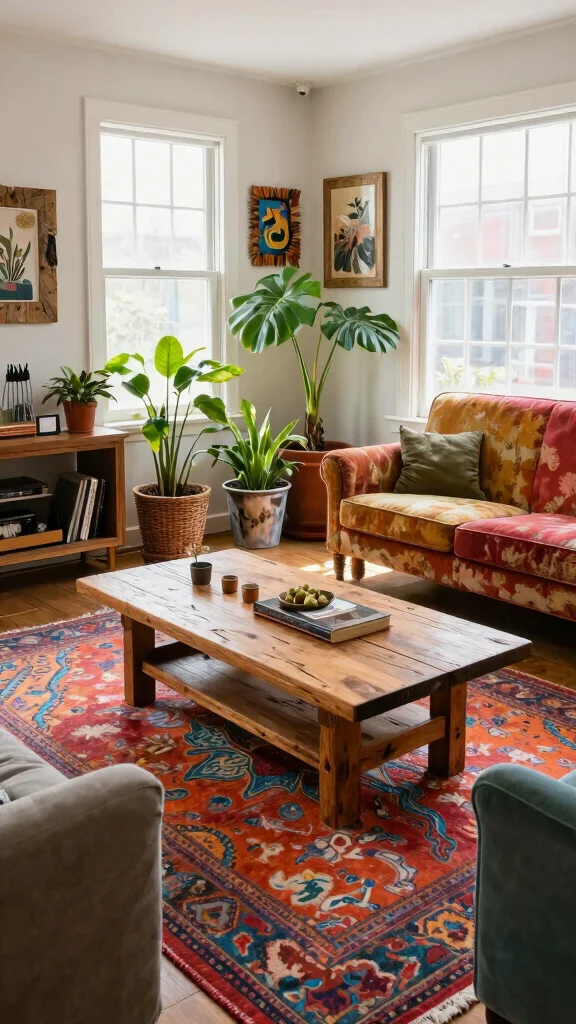 14 Living Room Decor Ideas for Every Style, Budget, and Space - 1. Upcycled Furniture for an Eco-Friendly Statement 1