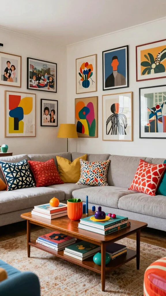 14 Living Room Decor Ideas for Every Style, Budget, and Space - 4. Eclectic Living Room Design – Mix It Up! 1