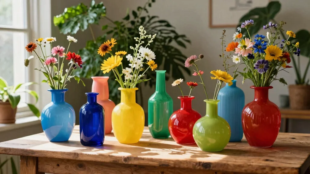 12 Colorful Vase Ideas for a Joyful Bold Eye-Catching Home Accent – loversfurniture.blog