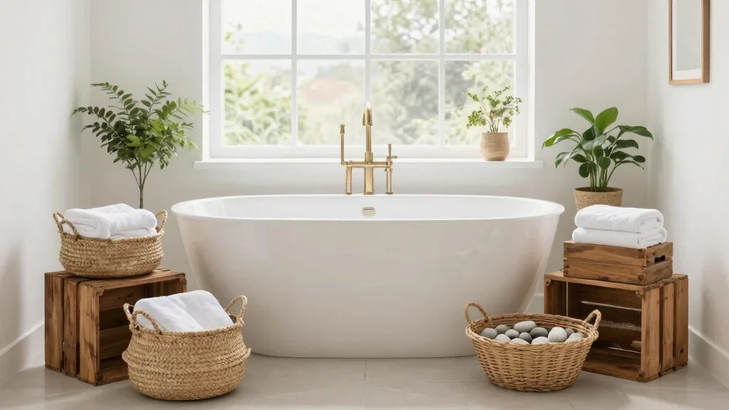 12 Bathroom Basket Decor Ideas for a Natural Spa Inspired Interior - marketfurniture.blog